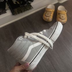 Vans Sk8-Hi Unisex Frost Grey High Top Canvas 