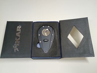 XIKAR Xi2 Cigar Cutter - Gunmetal Blue w/ Gift Box - $1 (READ DESCRIPTION) 🍂🔥