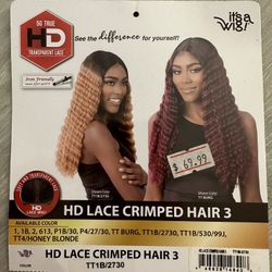 CRIMPED HAIR 3 HD Wig