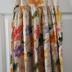 Girls long Maxi dress- Floral