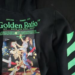 Off White Hoodie "Golden Ratio "