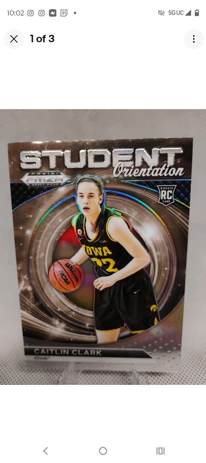 Caitlyn Clark Rookie