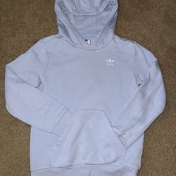 Little Boy Adidas Sweatshirt Pullover Light Blue Size Small