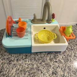 Toddler Sink Toy With Running Water 