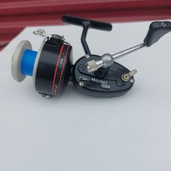 Garcia Mitchell 300 A  Fishing Reel, Red Line.