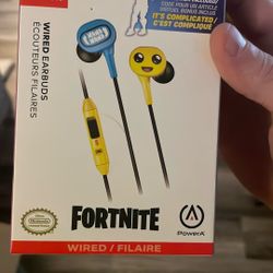 BRAND NEW! Fortnite Headphones (code Not Included)