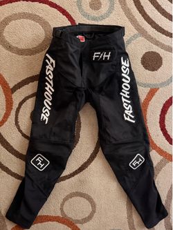 Fast house dirtbike/motocross pants size 28mens black