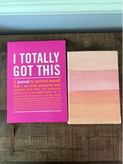 Brand new guided journal and notebook