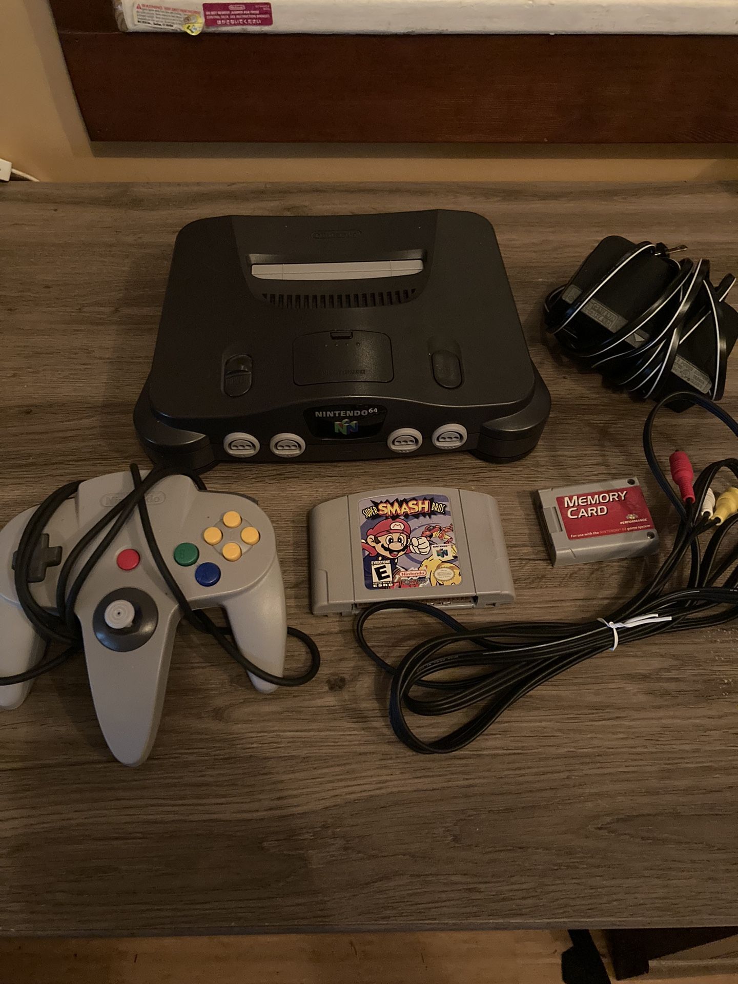 Nintendo 64 Bundle with Super Smash Bros