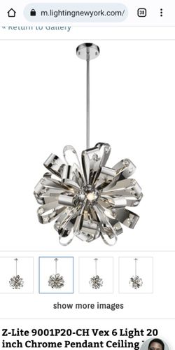 Z-Lite 9001P20-CH - Pendants Indoor Lighting - Retails For $506