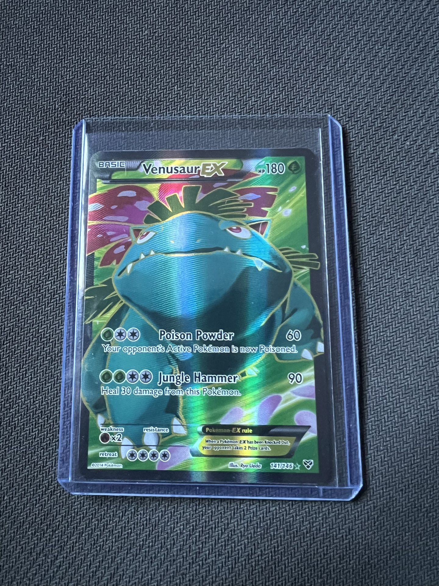 Pokemon Cards XY Base Set Venusaur EX Full Art