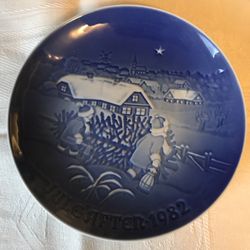 1982 B&G Copenhagen Porcelain Plate