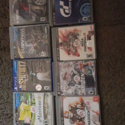 PS3 and PS4 games