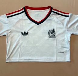 White Cropped Jerseys