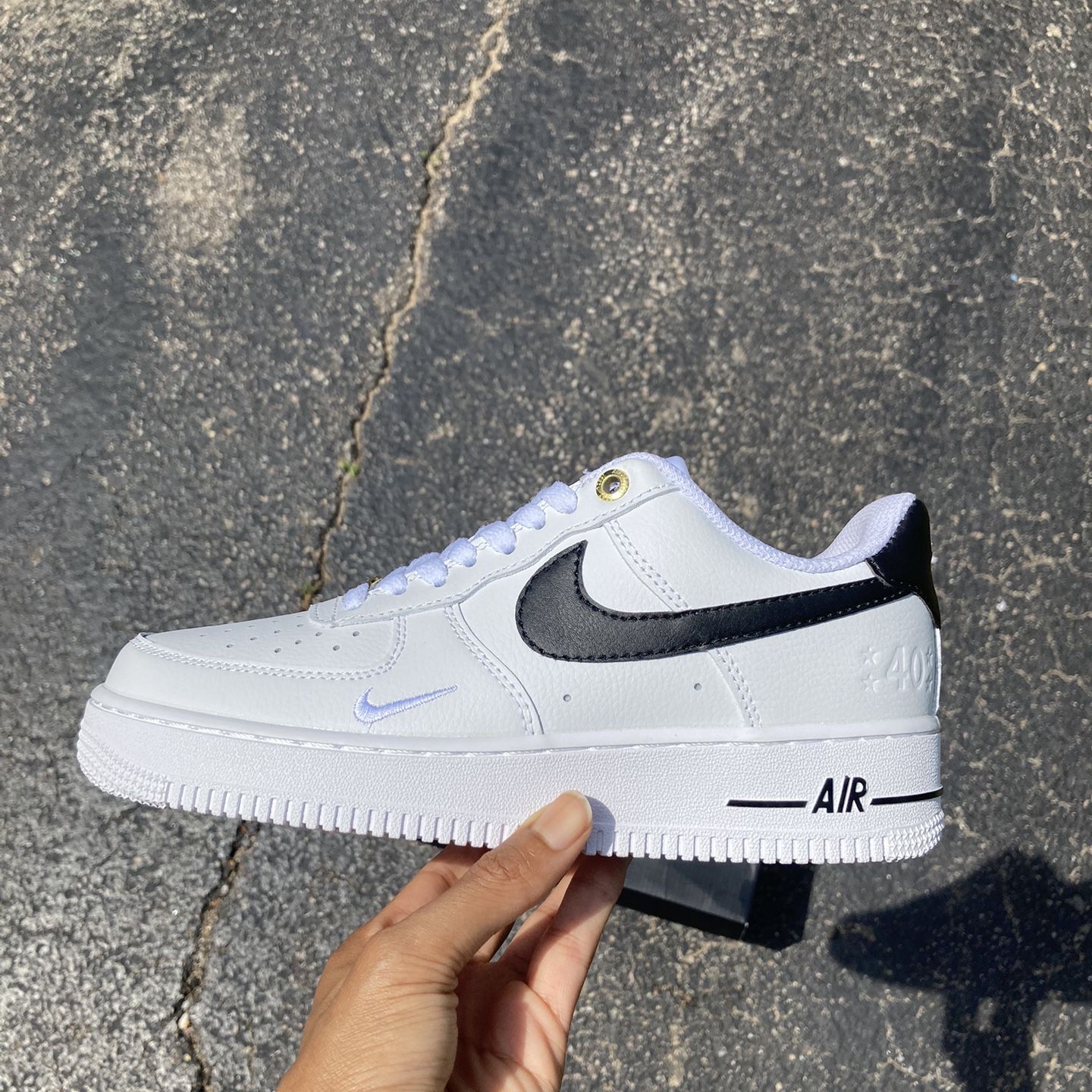 NIKE - AIR FORCE 1 07 LV8 WHITE/BLACK for Sale in Brockton, MA