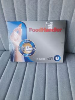 Food handler poly gloves