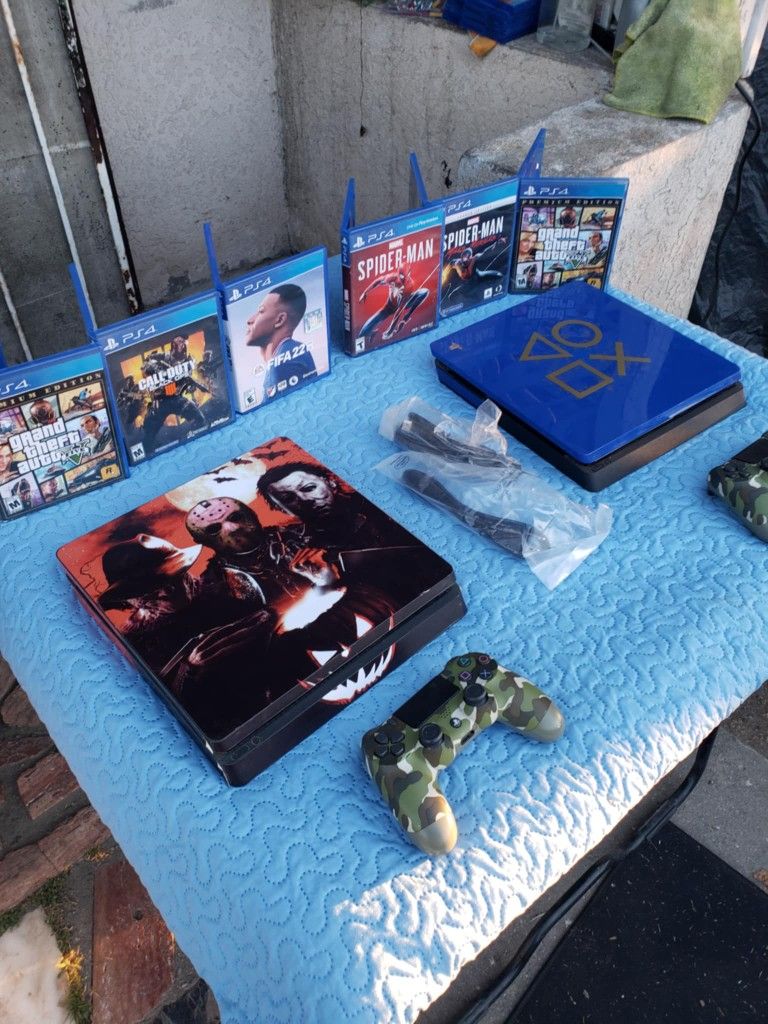 0 Roaches 0 Issues Playstation 4 Slim 1TB, PS4 1,000GB 3 Great Games & 1 Controller $230! OR 500GB $200! COMBO Is Already Cheap. SOO NOOO sad Stories
