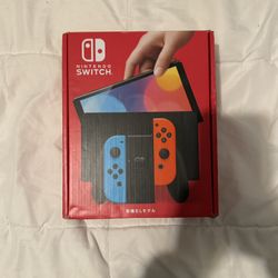 Nintendo Switch - OLED Model Neon Blue/Neon Red Set 