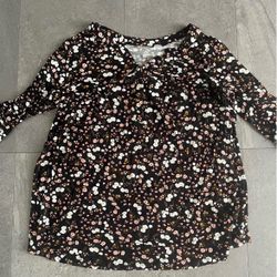 Women’s floral button down