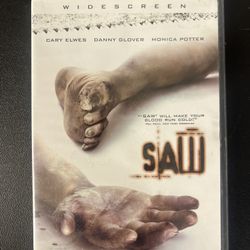 Saw (DVD, 2004, Widescreen) New Sealed