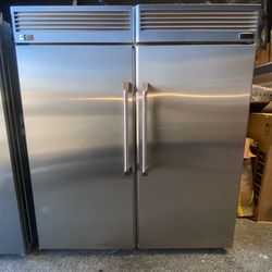 GE Monogram 72” Built-In Refrigerator & Freezer Set
