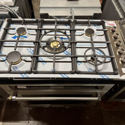 Bertazzoni Professional Series  PROF365QBXT 36 Inch Gas Cooktop