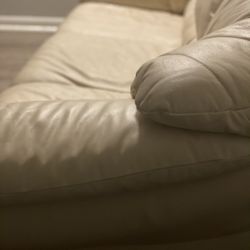 Leather Couch 
