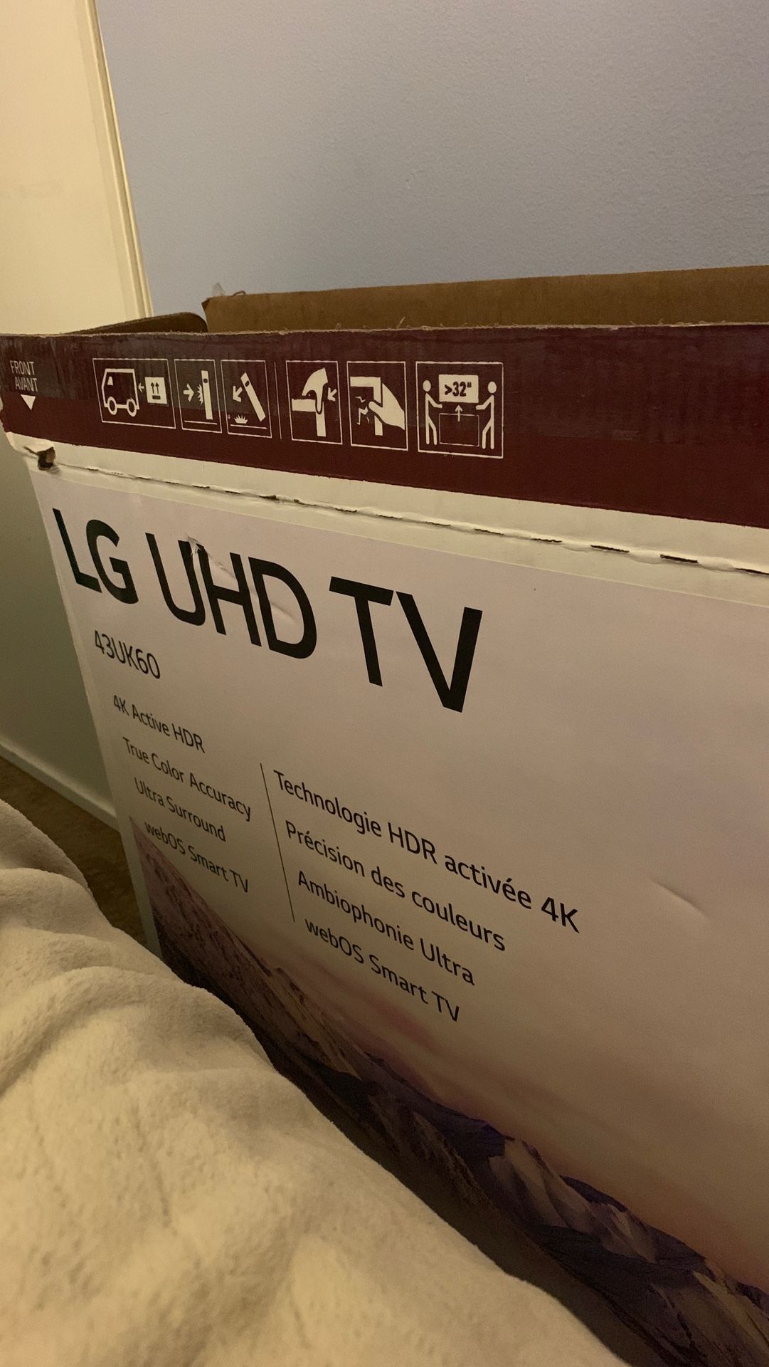 LG UHD TV 43UK60 43”