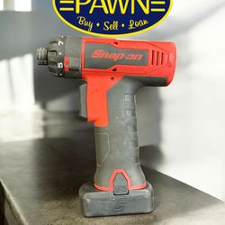 Snap On Cordless Screwdriver W/ Battery