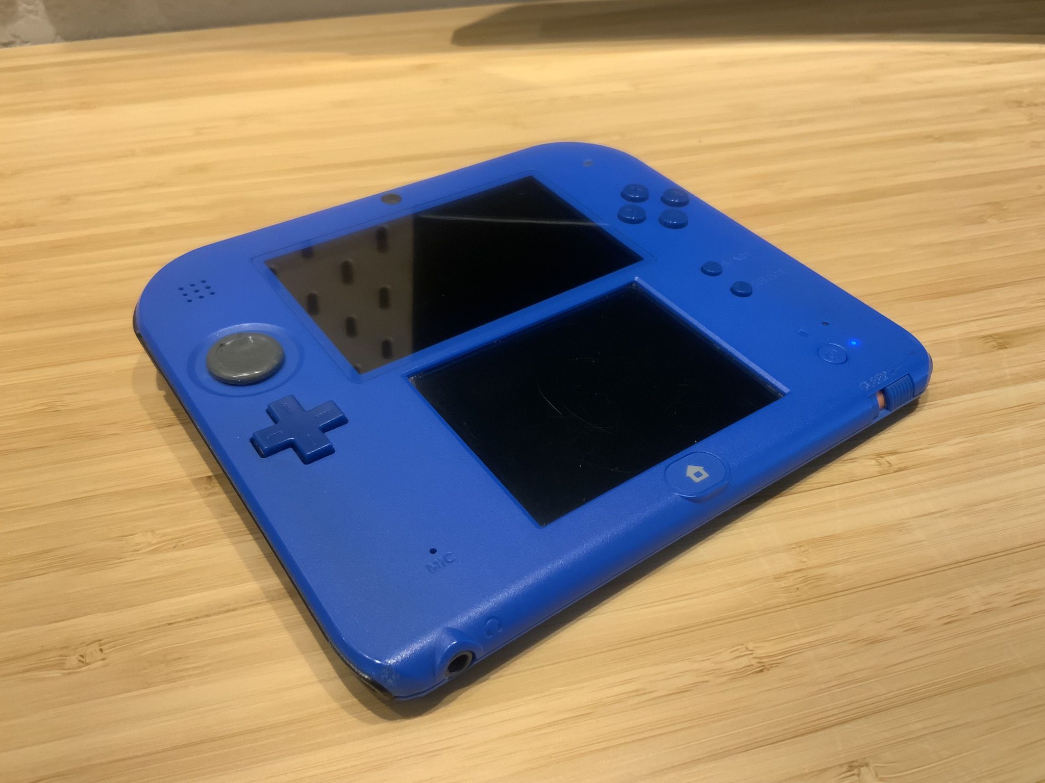 Nintendo 2DS Blue MODDED With Tons Of Pokemon Games And Freeshop! CHRISTMAS GIFT!