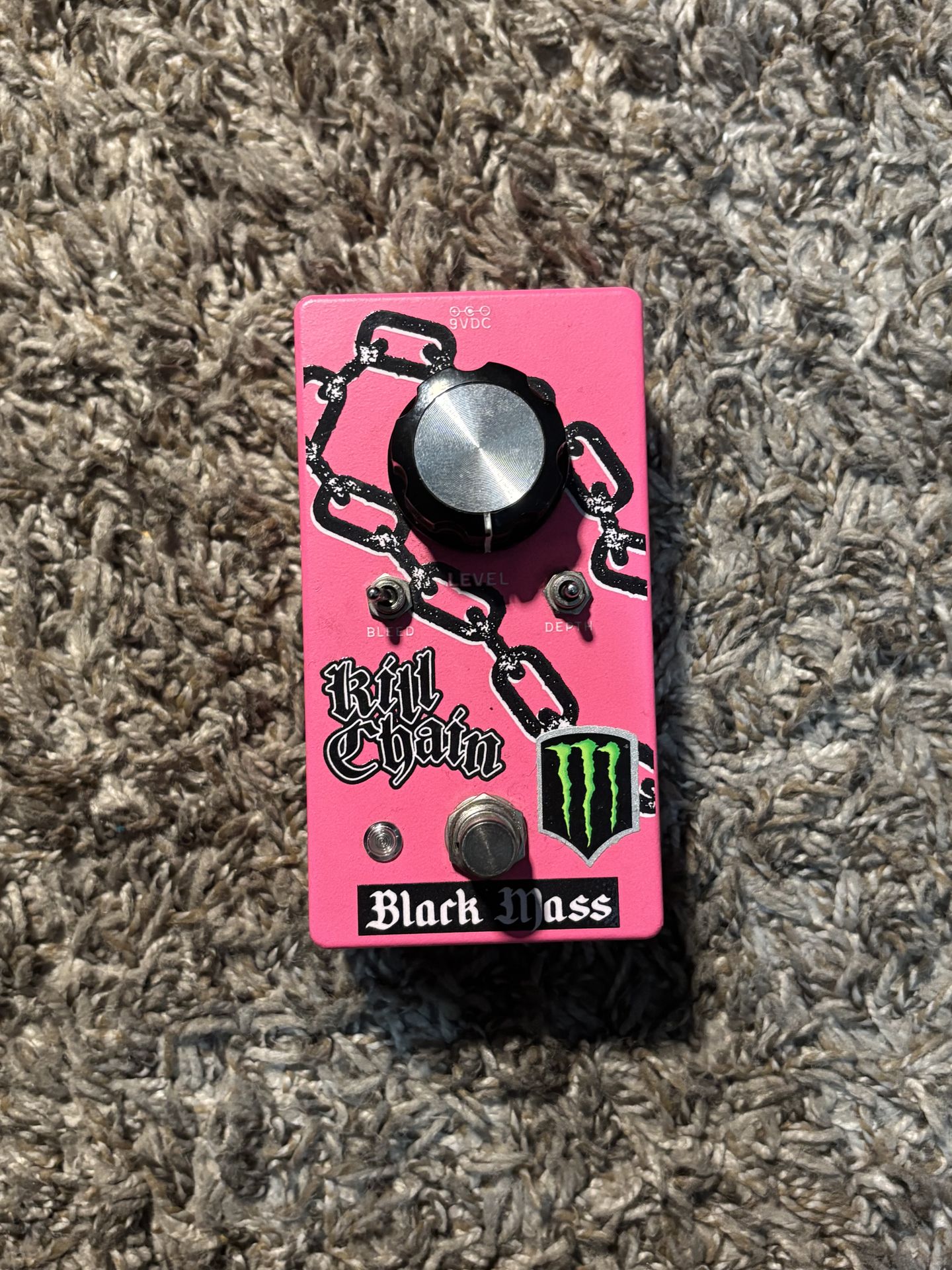 Black Mass Kill Chain Fuzz Guitar Pedal