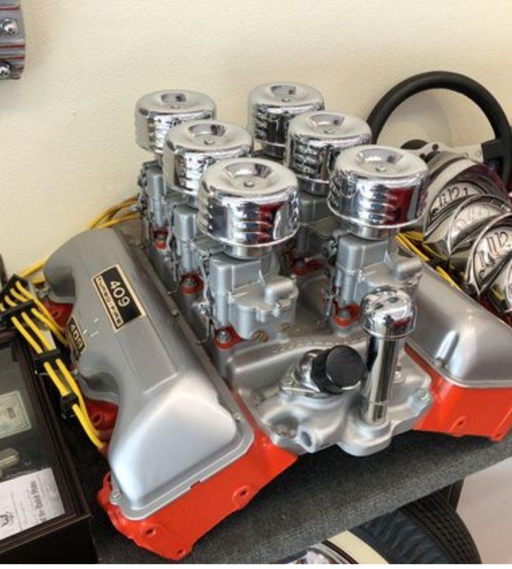 Chevy 348 409 Engine Top End - Chevrolet