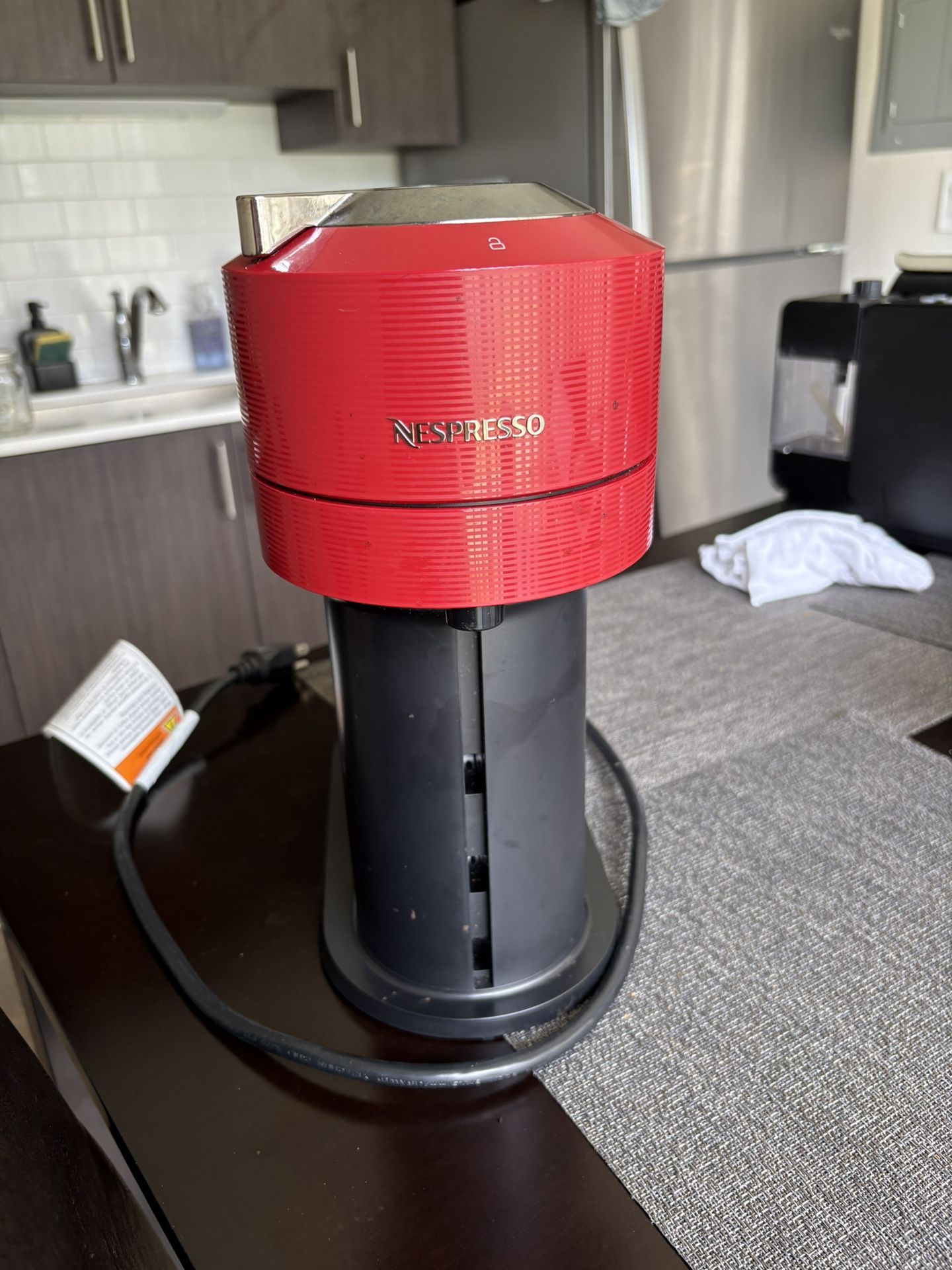 Nespresso Cafe Machine. Barely Used In Like New Condition.