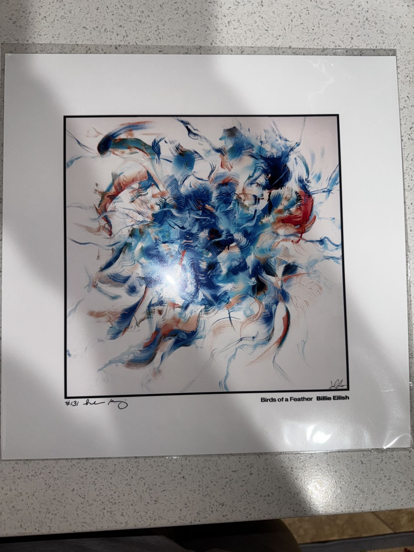 Billie Eillish "Birds of a Feather" Art