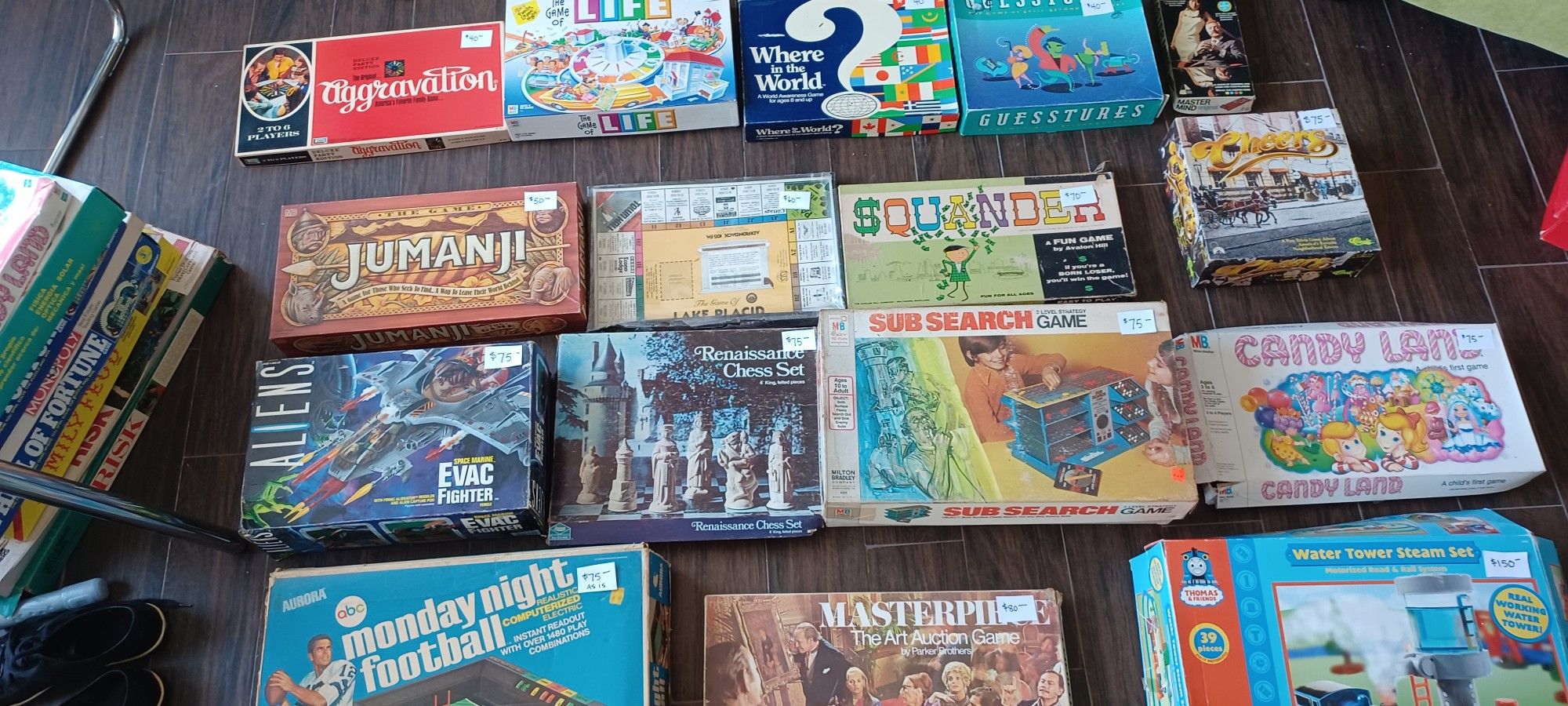 Pricier Vintage Board Games/Toys $40-$150 EACH