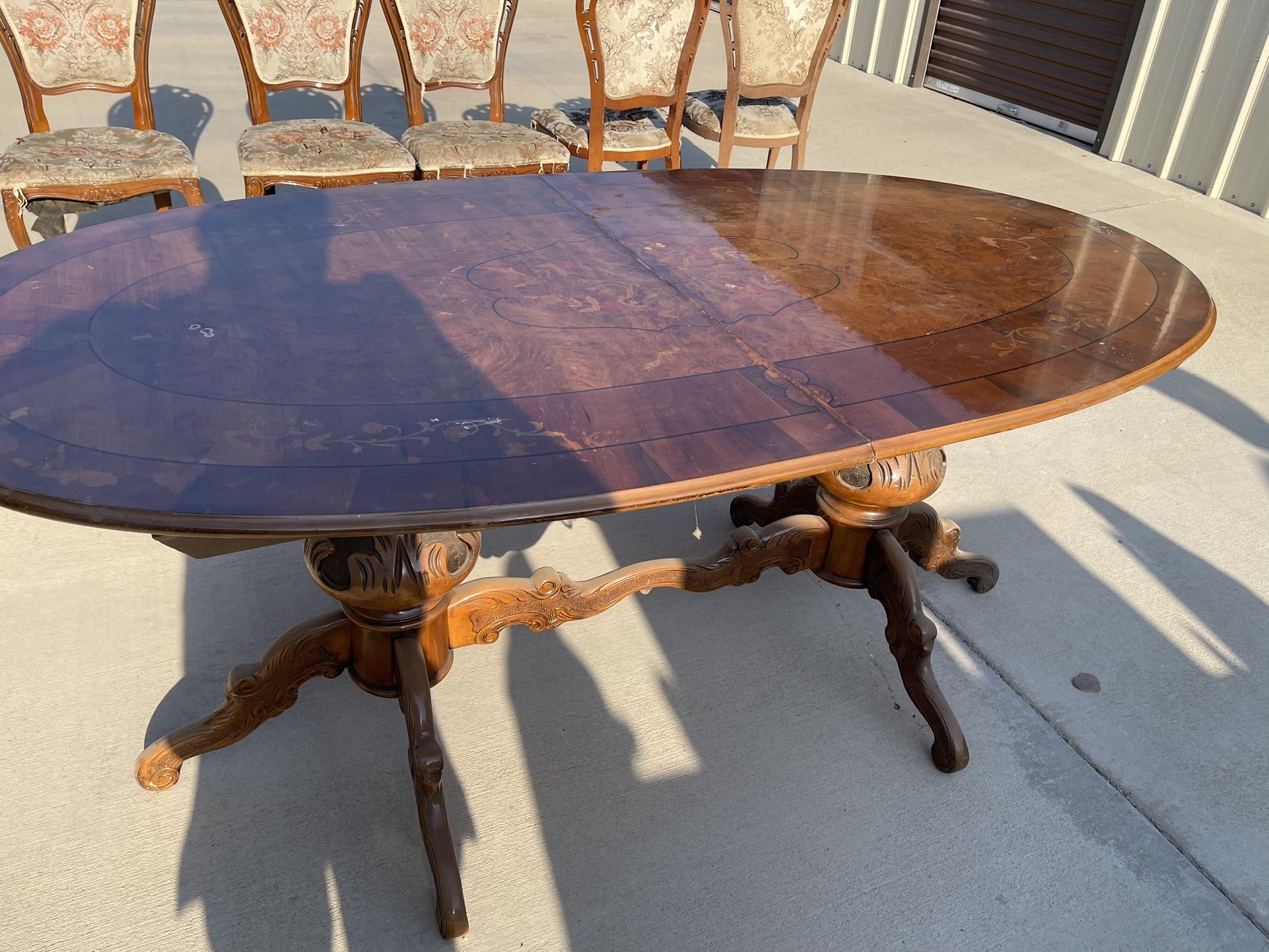 Victorian Style Dining Table