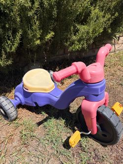 Plastic bike for kids