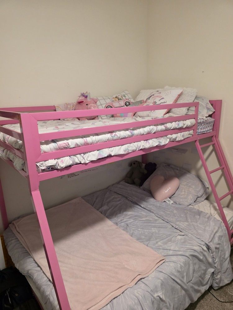 Pink Bunk Bed