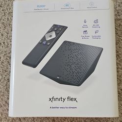Xfinity Flex 4K Streaming TV Box w/ Voice Remote, HDMI, TX061AEI Black