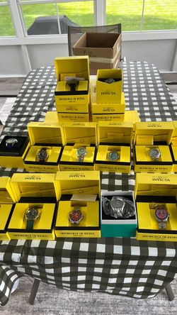 Invicta Watches Lot with Boxes