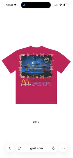 Travis Scott Tee size Large & XLarge