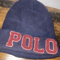 Polo Ralph Lauren Navy Knit Beanie