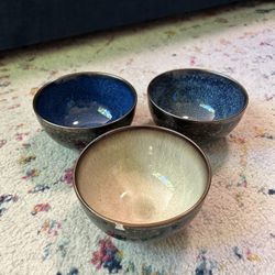 3 Cereal Bowls