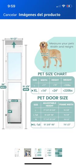 Puerta para perroXL
