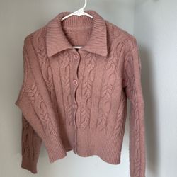 Dusty Rose sweater 