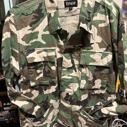 Rip N Dip Camo Jacket / M / New / Pick Up Only 