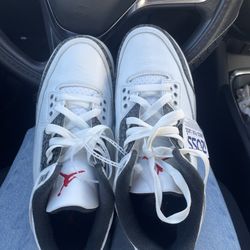 Brand New Jordan 3 White Cement 