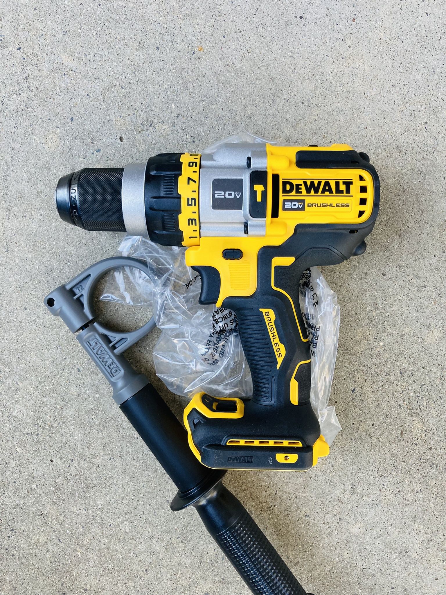 DeWalt FLEXVOLT ADVANTAGE 20v / 60v 1/2” Hammer Drill 3-Speed (Tool Only)