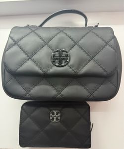 Tory Burch Bag & Wallet Set
