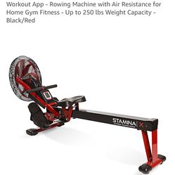 Rowing Machine: Stamina X